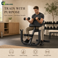 Banc de musculation réglable populaire pour la maison, banc romain, banc à haltères pour le fitness – Vente en gros