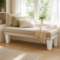 Pieds de meubles en plastique coniques de 115 mm avec plaque de montage carrée pour chaise de salle à manger, lit, armoire