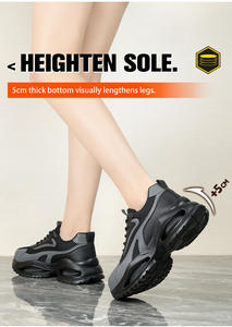 Erkek kadın rahat çelik ayak iş güvenliği ayakkabıları Slip-On ayakkabı güvenlik ayak parmakları hafif Sneakers fabrika kullanımı için Min. 1 - Product Image 6