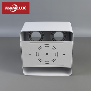 Support de plafonnier encastré de style industriel, rond ou carré, avec corps en fer, pour éclairage <span class=keywords><strong>spot</strong></span> encastré. - Product Image 5