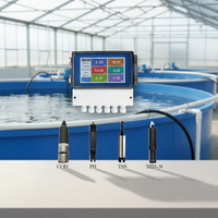 Transmisor Universal de Doble Canal con Detección Automática de Sensores Multiparamétricos COD PH TSS TN3-N Sensor Multiparamétrico de Calidad del Agua