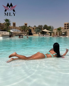 MLY Young Plus Junior Sexy en plastique transparent Bikini Models Filles Maillot de bain Maillot de bain Maillot de bain personnalisé - Product Image 5
