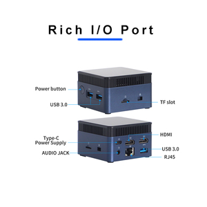 <span class=keywords><strong>Mini</strong></span> PC với Intel N100 Bộ vi xử lý 16GB DDR5 RAM M.2 SSD HD hiển thị WiFi6-Portable Windows 11 & Linux cho công nghiệp sử dụng chúng tôi cắm - Product Image 5