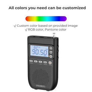 <span class=keywords><strong>Radio</strong></span> AM FM Portátil Directo de Fábrica, Batería Recargable de 2000mAh, Pantalla LED, Linterna, Temporizador de Apagado, Reloj Despertador, Altavoz - Product Image 2