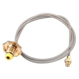 Adaptateur de <span class=keywords><strong>tuyau</strong></span> pour tête de four extérieur IRONDONEKY, adaptable à un bouteille de <span class=keywords><strong>gaz</strong></span> liquéfié - Product Image 1