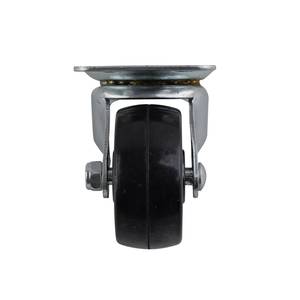 Ruedas Giratorias de 2 Pulgadas, Resistentes, Negras - Product Image 3