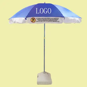 Custom Print Cheap Folding Portable Mini Large Big Promotion Beer Parasol Beach Outdoor Umbrella