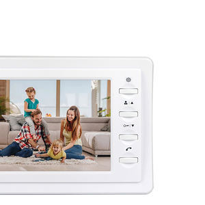 2.0MP มินิ WIFI ระบบอินเตอร์คอมเข้าห้องฝนกล้อง IR 1080P วิดีโอประตูโทรศัพท์7นิ้วจอแสดงผล TFT-LCD CE FCC - Product Image 2