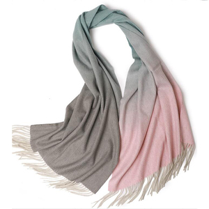 Nuovo Designer 100% in Cashmere scialle da donna adulti classici inverno sciarpe marmitta oversize sfumato Cashmere ultime stelle alpine <span class=keywords><strong>25</strong></span> pz - Product Image 2