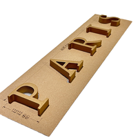 Lettres acryliques d'intérieur 3D personnalisées pour la signalisation de bureau Lettres murales de logo pour la publicité Car Company Taxi Mall Hospital Park