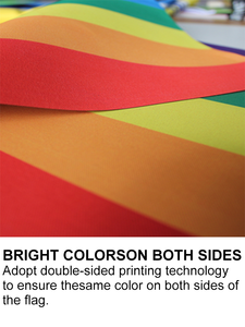 Sublimation 3*5FT 100% Polyester Double-Sided Flag Decorative for Advertising Custom Design Printing Flags