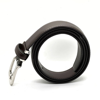 Ceinture en cuir véritable personnalisée avec logo, vente en gros d'usine, pour femme, en cuir de vachette classique avec boucle ardillon en alliage, pour tenue habillée ou décontractée