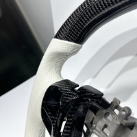 Volant en cuir et fibre de carbone personnalisé pour Lexus GS ES IS NX GX RX IS250 RC300 RC350 ES250 – Amélioration pour anciens modèles