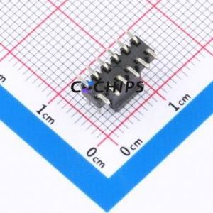 A200US-WS06P-PC075 Pin Header SMD,P=2mm Connector 2x6P Square Hole Double Row 12P - Product Image 2