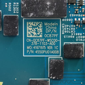 Placa Base Original Nueva para Dell Precision 5770 i7-12800H RTX A3000 0C87PF Strada LE MLK ADLP N20E MB 203107-1 - Product Image 3