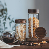 Pot de conservation en verre borosilicate de haute qualité 120ml 220ml 250ml 300ml 330ml 550ml 800ml 1000ml