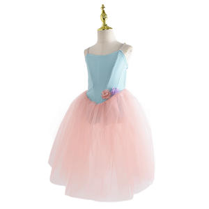Falda española roja elegante profesional para mujeres y niñas, traje de baile de bailarina, puesta en escena para niños, fiesta, Ballet para niños - Product Image 4