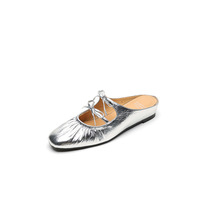 Chaussures décontractées pour femmes, confort toute la journée, en cuir, style Mary Jane, talon bas, polyvalentes, antidérapantes, pour tous les jours, logo personnalisé