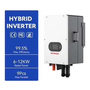 Demuda 6KW 8KW 10KW 12KW lai ba giai đoạn <span class=keywords><strong>PV</strong></span> biến tần IP65 48V 220V lưới năng lượng mặt trời biến tần với Thông Minh MPPT điều khiển - Product Image 1