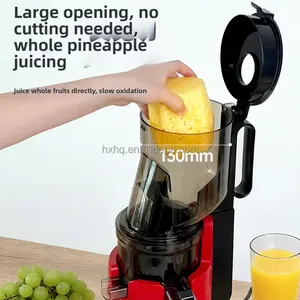 Extracteurs de jus à froid faciles à nettoyer, extracteurs de jus lents avec une grande <span class=keywords><strong>goulotte</strong></span> d'alimentation de 138 mm, adaptés aux fruits et légumes entiers - Product Image 4