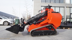 Mini escavatore skid steer mini trattore mini skid steer skid steer carriola escavatore macchina terne bulldozer - Product Image 2