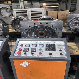 Phế liệu nhựa tái chế đùn công nghiệp hiệu suất cao nhựa tái chế đùn meshless đôi sàng tan chảy Lọc - Product Image 1