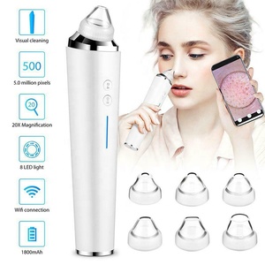 Microscopio WiFi 20X con Aspiratore per Punti Neri, Rimozione Visiva dei Brufoli, Aspiratore per Punti Neri con Fotocamera - Product Image 2