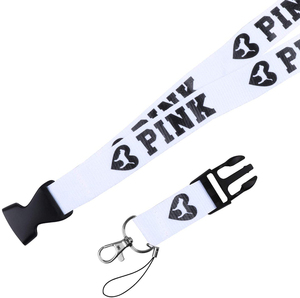 Custom Nylon Lanyard Keychain Holder Keychain Key Chain Pick Lanyard Clip With Webbing Strap