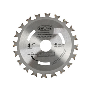 Dr. Hoja de sierra gigante de 110 mm y 40 dientes de carburo para trabajar la madera, tablas de madera y bambú - Product Image 2