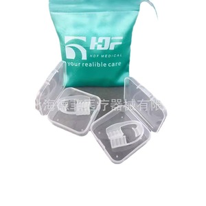Boîte de protection buccale en plastique HDF Medical Teeth Grinding Kit pour adultes avec étui de rangement - Product Image 5