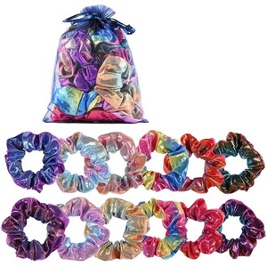 Coletero de tela con corte láser de doble cara, degradado metálico dorado, estilo europeo americano, para mujer - Product Image 1