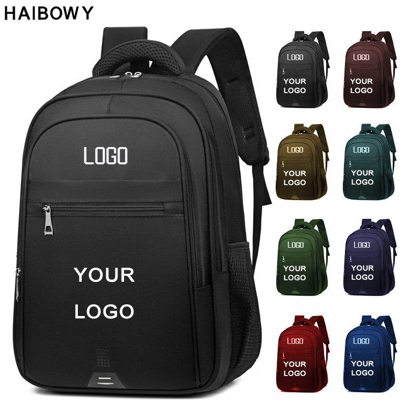 HAIBOWY Unisex Simple Shoulder Student Backpack
