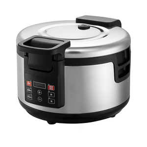 Arrocera eléctrica Industrial, olla de arroz multifunción, 19 litros, acero inoxidable, piezas de repuesto gratis, OEM, venta al por mayor - Product Image 4