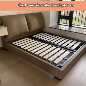 Складная доска для кровати, армированная стальная деревянная рама, твердая деревянная татами, бесшумная опорная мебель для спальни, гостиной - Product Image 4