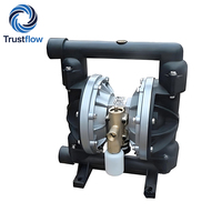 TRUSTFLOW QBY3 Direktlieferung ab Werk, Luftbetriebene PTFE-Doppelmembranpumpe für Korrosive Flüssigkeiten, 0,2-0,7 MPa Druck, 0~1000