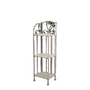 Support de boulanger en métal à 3 niveaux, Vintage, shinky Chic Look français, casiers empilables, grille de présentation - Product Image 1