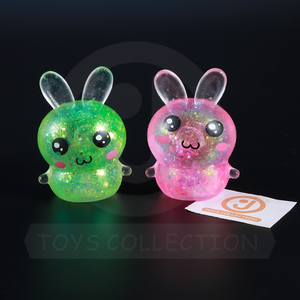 Giocattoli Antistress a Forma di Coniglio in Maltosio, Morbidi Animali Squeezable in TPR per Bambini - Product Image 5