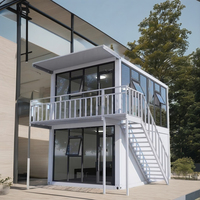 Vente en gros de maisons conteneurs préfabriquées construction rapide et portable de mini maisons conteneurs assemblées par des hôtels de haute qualité