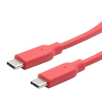 Cable USB 3.2 C a C DFX de 100W, 2M, 20Gbps, 4K60Hz con Conector E-Marker Chapado en Oro y Revestimiento de PVC para iPhone 17, 18, MacBook y SSD