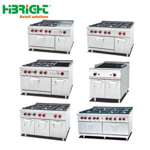 Équipement de cuisine commercial durable Highbright en acier inoxydable Restaurant Hôtel Préparation Gaz/Électrique 220-240V Personnalisé - Product Image 4