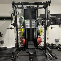 Équipement de musculation à domicile XR1001A, rack de musculation en acier, entraîneur fonctionnel, machine Smith, rack à squats pour usage domestique