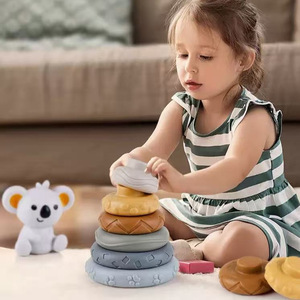 Juguete Educativo de Bloques de Plástico Suave para Bebés de 0 a 6 Meses, Apilables, Musicales, para Morder y Agarrar - Product Image 2