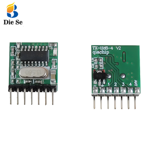 Điều Khiển Từ Xa RF Không Dây Mini 433 Mhz Bộ Phát Mã Học Tập EV1527 433 Mhz Cho Cổng Nhà Để Xe Bộ Điều Khiển Đèn Báo Động Cửa Nhà Để Xe Tự Làm - Product Image 1