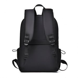 Wholesale Custom Large Capacity Nylon Student <b>Backpack</b> <b>Water</b> <b>Resistant</b> Mochilas USB Fashionable Anti-theft Zipper Travel Men's - Product Image 4