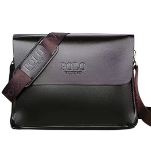 <span class=keywords><strong>Borsa</strong></span> a Tracolla in Pelle PU da Uomo, Stile Casual Business, Design Verticale Trendy per il Commercio Estero - Product Image 2