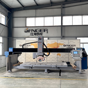 Scie à pont automatique 4 axes CNC 4+1 pour la dé<span class=keywords><strong>coupe</strong></span> de dalles de granit et de marbre - Product Image 4