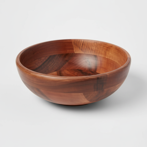 Bols de service en bois sculptés écologiques Matériaux durables pour les apéritifs de fête ou les plats d'accompagnement - Product Image 1