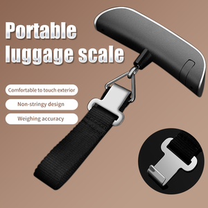 Bilancia portabagagli portatile alta precisione 50KG acciaio inossidabile Tarvel bilancia elettronica digitale - Product Image 5