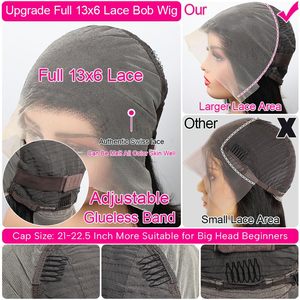 Parrucca di capelli umani vergini vietnamiti grezzi, lisci come seta, lunga 30 pollici, densità 250%, pre-strappata, senza colla, per donna - Product Image 6