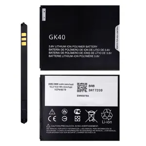 2685Mah/2800Mah Gb T18287 Điện Thoại Di Động Pin Cho Motorola Moto Gk40 Pin